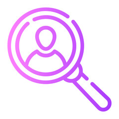 job seeker gradient icon