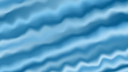 Abstract blue water wave surface blurred background
