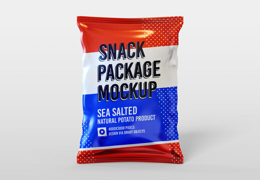 Snack Package Mockup