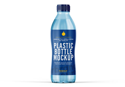 PET Water Bottle Mockup