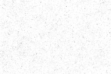 Distressed black texture. Dark grainy texture on white background. Dust overlay textured. Grain noise particles. Rusted white effect. Grunge design elements. Vector illustration, EPS 10.