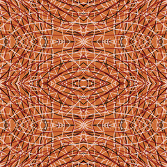 Seamless fractal pattern in vector format for printed fabrics or any other purposes. Every object is grouped base on color so the pattern is editable, tileable and easy to use.