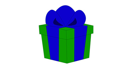 green gift box