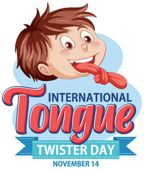 International Tongue Twister Day Banner Design