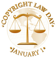 Copyright Law Day Banner Design