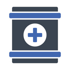 Medical kit icon