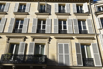 Obraz premium Immeuble parisien