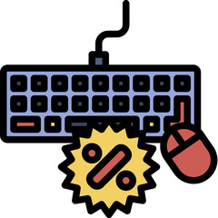 Obraz premium keyboard and mouse