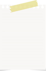 Blank Sticky Note Reminder Paper