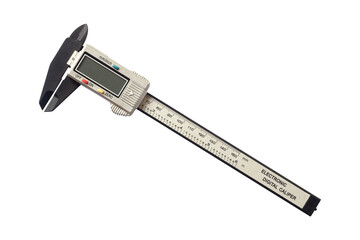 Vernier Caliper isolated on white background.