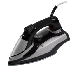 gray flatiron on a transparent background close-up                              