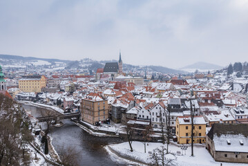 유럽 체코 체스키크럼로프 사진