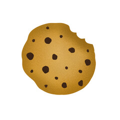 cookie isolated on white