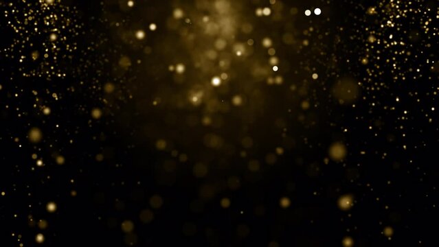 Particles gold event awards trailer titles cinematic concert openers end credit background loop