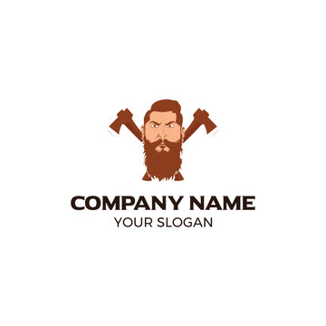 Axeman logo design