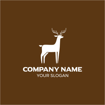 Deer logo design