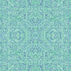 Seamless fractal pattern in vector format for printed fabrics or any other purposes. Every object is grouped base on color so the pattern is editable, tileable and easy to use.