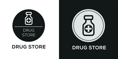 Creative (Drugstore) Icon, Vector sign.