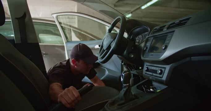 Jumpstarting a stolen vehicle