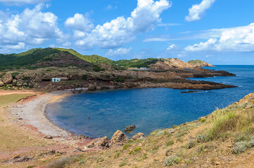 Cala Morts Creek in Menorca, Spain.