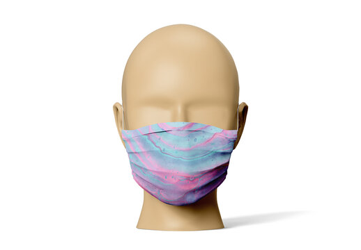 Face Mask Mockup 