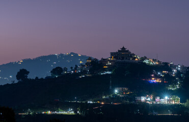 Buddhist Temple at Blue Hour