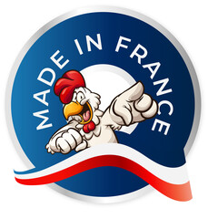 Made in France, le coq symbole de la France !!!