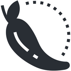 Jalapeno Pepper Vector Icon