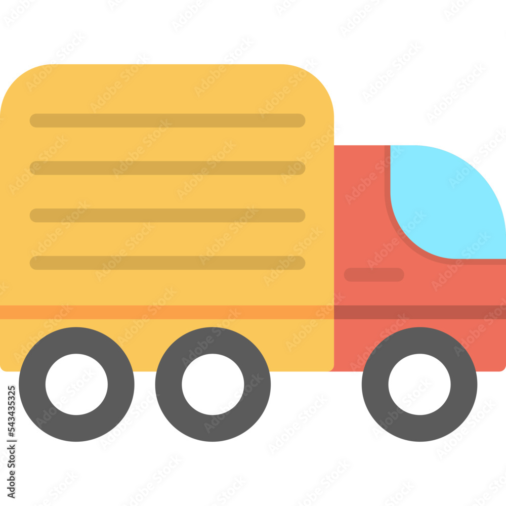 Wall mural Truck Icon