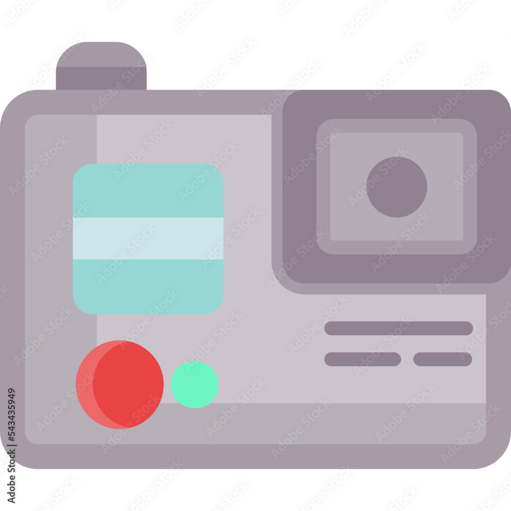 Sticker Gopro Icon