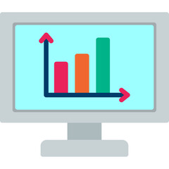 Analytics Monitor Icon