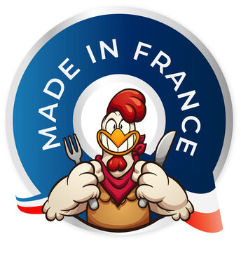 Made in France, le coq symbole de la France !!!