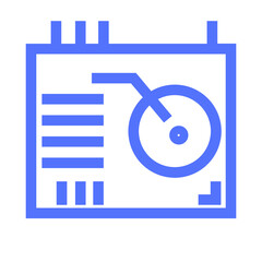 Composser Dj Electronic Genre Music Outline Icon