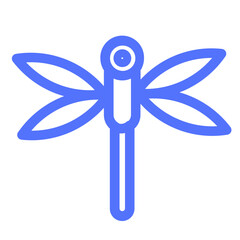 Dragon Dragonfly Dragons Fly Spring Outline Icon