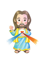 Jesus Christ - Cartoon Style