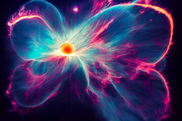 The Cosmos creating explosions in space