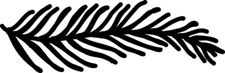 Line border. Hand drawn. Design for elements