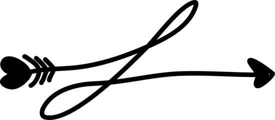 Line border. Hand drawn. Design for elements