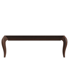 3d rendering illustration of a small side table