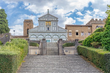 Abbazia di San Miniato al Monte, à Florence, Italie