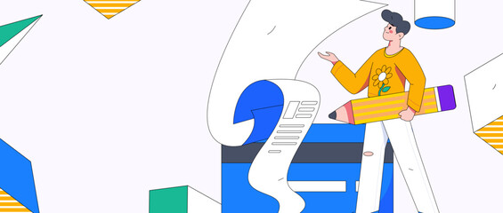 Internet finance financial management investment flat vector concept operation illustration
