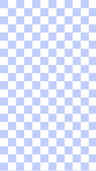aesthetic cute vertical pastel blue and white checkerboard, gingham, plaid, checkers wallpaper illustration, perfect for backdrop, wallpaper, postcard, banner, cover, background