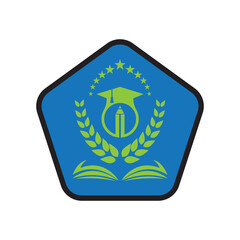 Education logo template vector