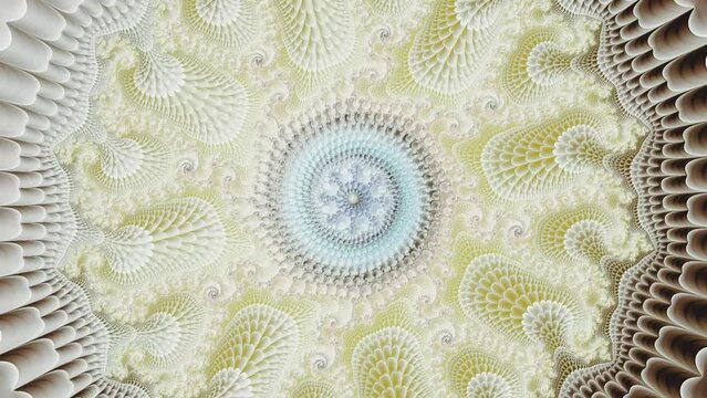 4k Abstract multicolored motion graphics background.  Beautiful bright ornament.