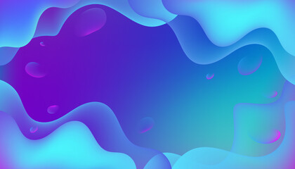 Abstract Background Modern Vibrant Gradient Color Waves. Vector design background. 
Aesthetic backgrounds