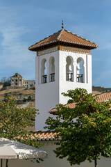 Tower of the great Mosque in Granada