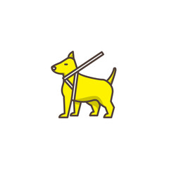 Dog Icon Design Very Cool 