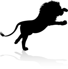 Lions Silhouette
