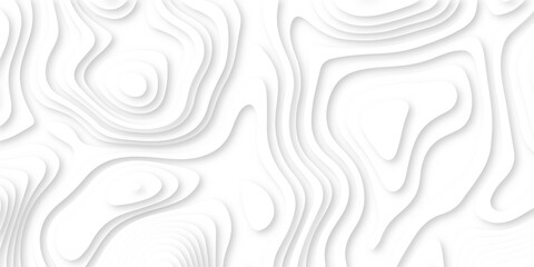 Abstract papercut background with waves. Abstract papercut and multi layer cutout geometric pattern . Abstract soft white background with waves, textured Papercut background abstract background. 