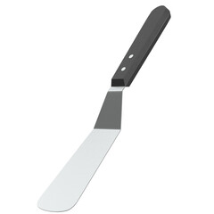 3d rendering illustration of a small kitchen spatula